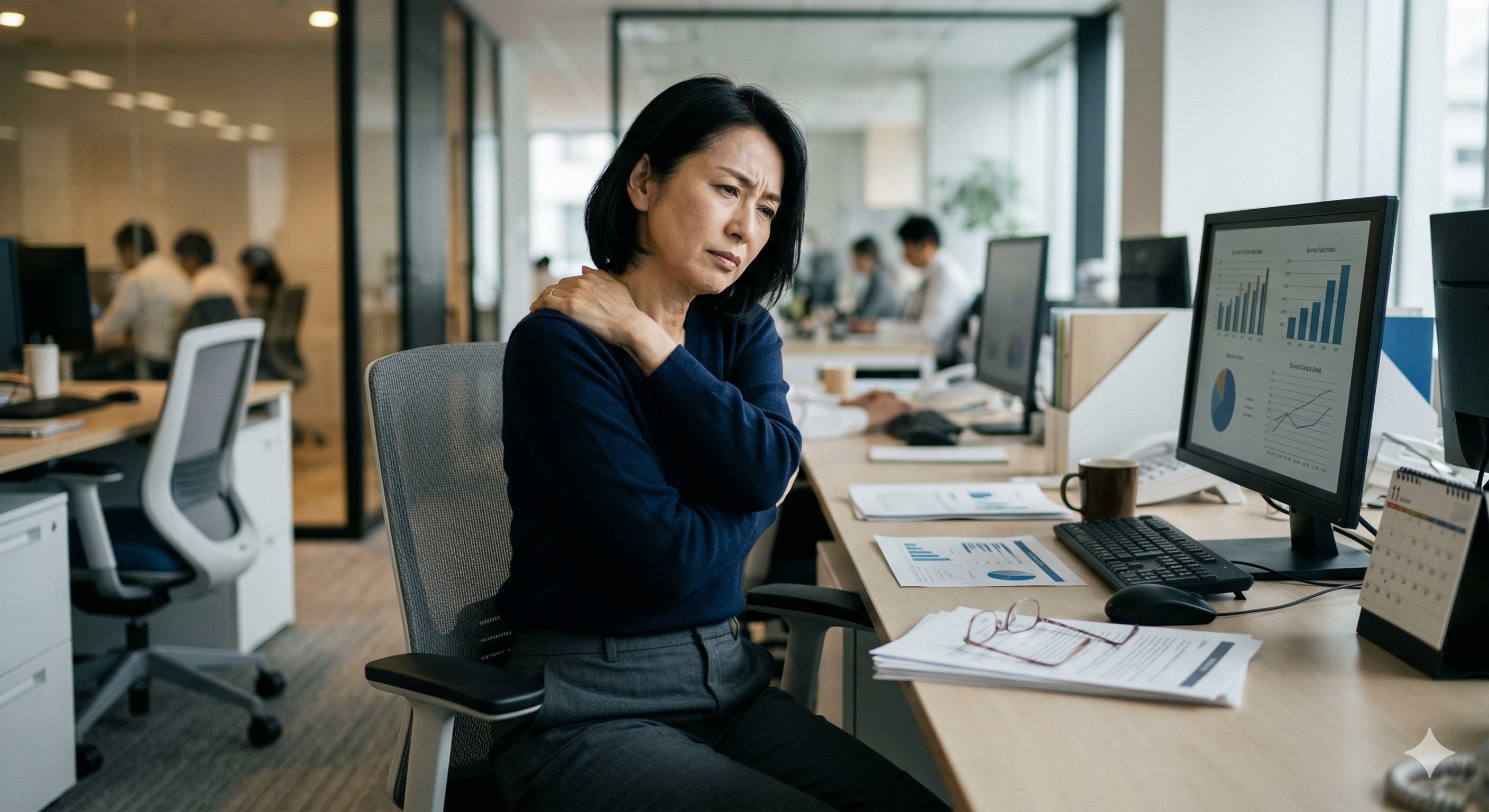 眼鏡で頭痛やこめかみが痛くなる原因と対策～専門店のフィッティングで